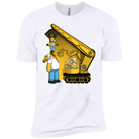 T-Shirts White / X-Small Doh Minion Men's Premium T-Shirt