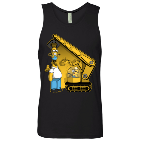 T-Shirts Black / Small Doh Minion Men's Premium Tank Top