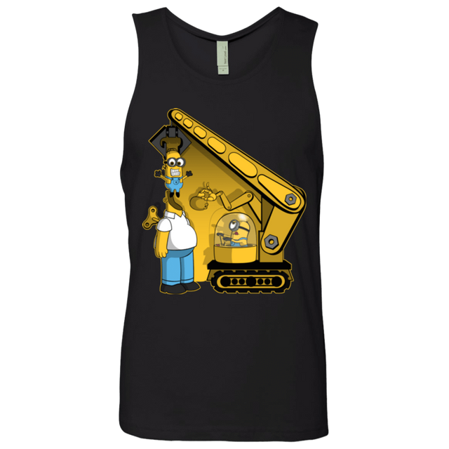 T-Shirts Black / Small Doh Minion Men's Premium Tank Top