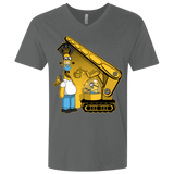 T-Shirts Heavy Metal / X-Small Doh Minion Men's Premium V-Neck