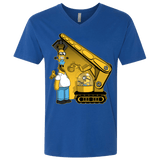 T-Shirts Royal / X-Small Doh Minion Men's Premium V-Neck