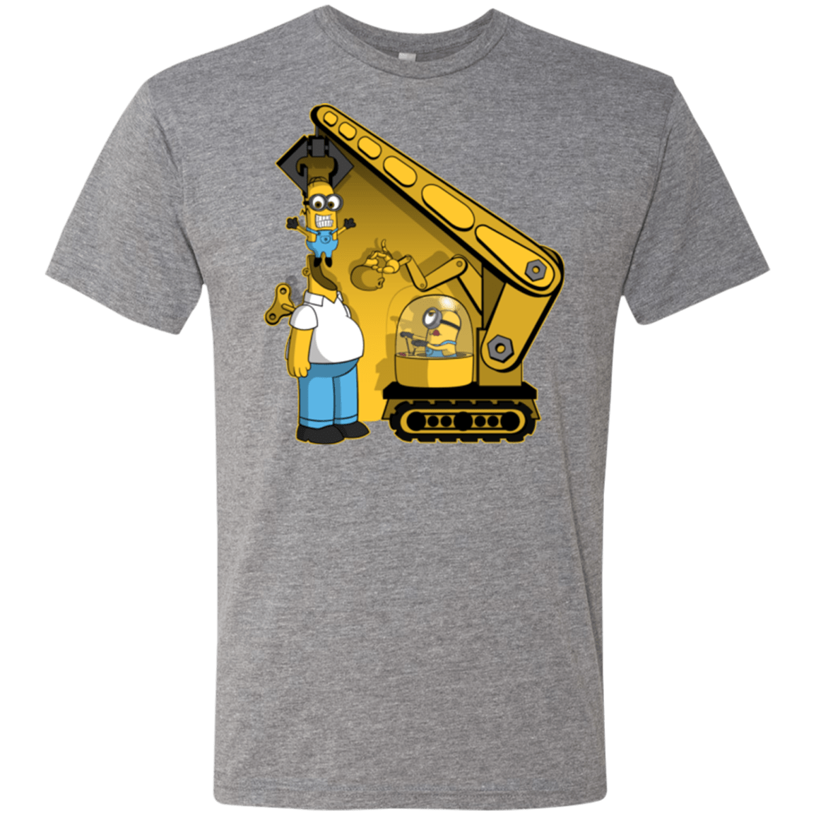 T-Shirts Premium Heather / Small Doh Minion Men's Triblend T-Shirt