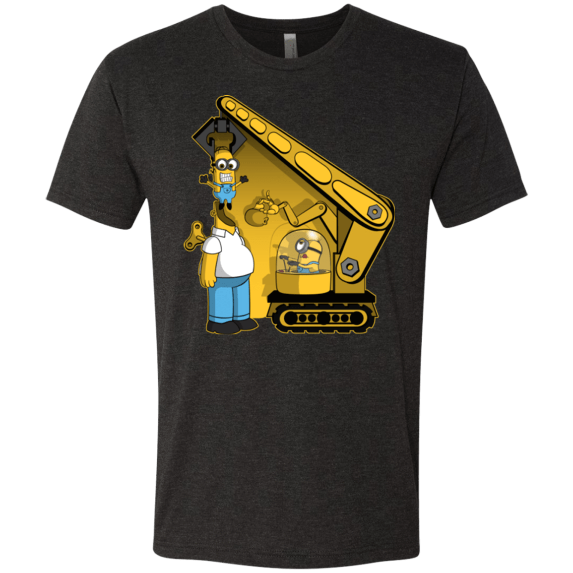 T-Shirts Vintage Black / Small Doh Minion Men's Triblend T-Shirt