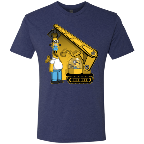 T-Shirts Vintage Navy / Small Doh Minion Men's Triblend T-Shirt