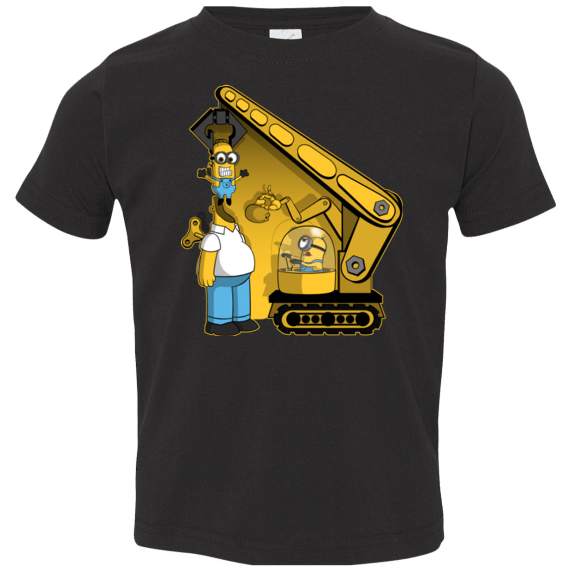 T-Shirts Black / 2T Doh Minion Toddler Premium T-Shirt