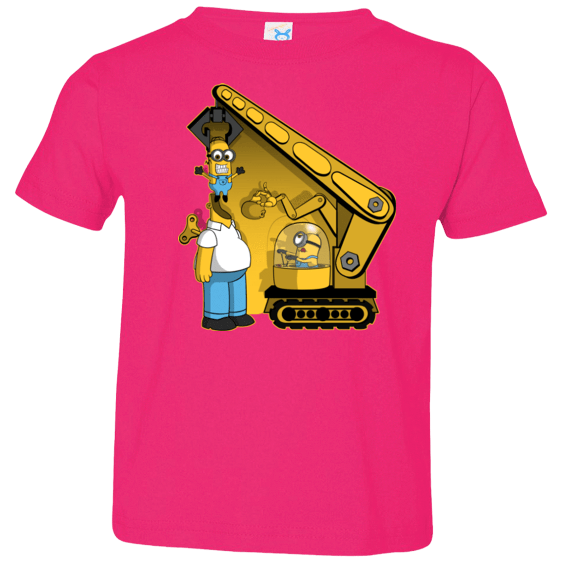 T-Shirts Hot Pink / 2T Doh Minion Toddler Premium T-Shirt