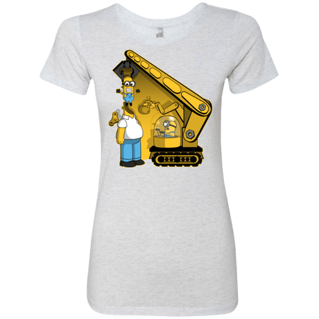 T-Shirts Heather White / Small Doh Minion Women's Triblend T-Shirt