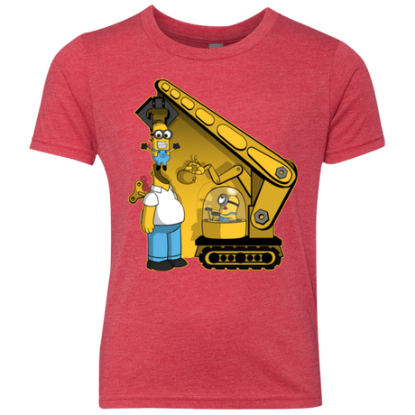 T-Shirts Vintage Red / YXS Doh Minion Youth Triblend T-Shirt