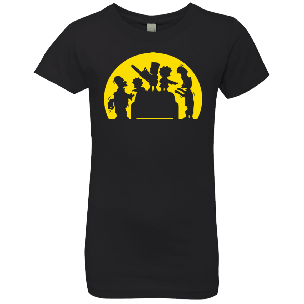 T-Shirts Black / YXS Doh Zombies Girls Premium T-Shirt