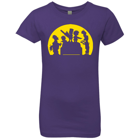 T-Shirts Purple Rush / YXS Doh Zombies Girls Premium T-Shirt