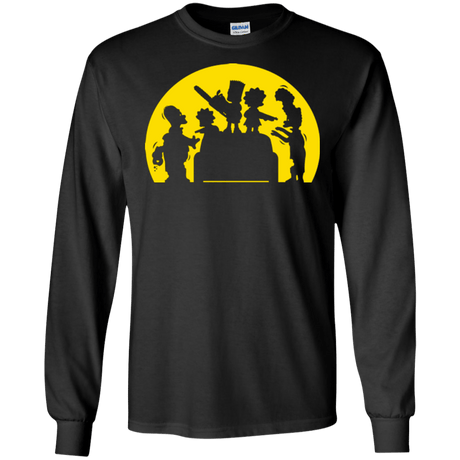 T-Shirts Black / S Doh Zombies Men's Long Sleeve T-Shirt