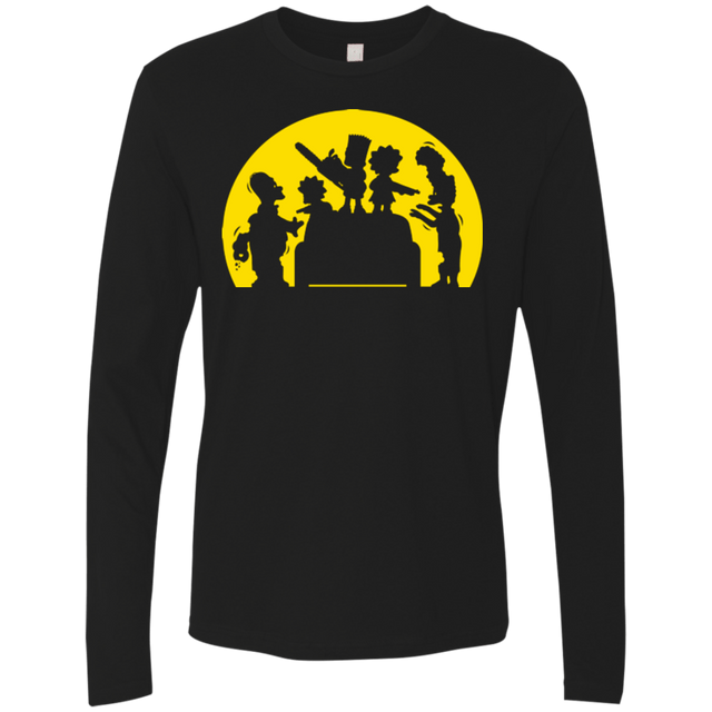 T-Shirts Black / S Doh Zombies Men's Premium Long Sleeve