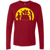 T-Shirts Cardinal / S Doh Zombies Men's Premium Long Sleeve