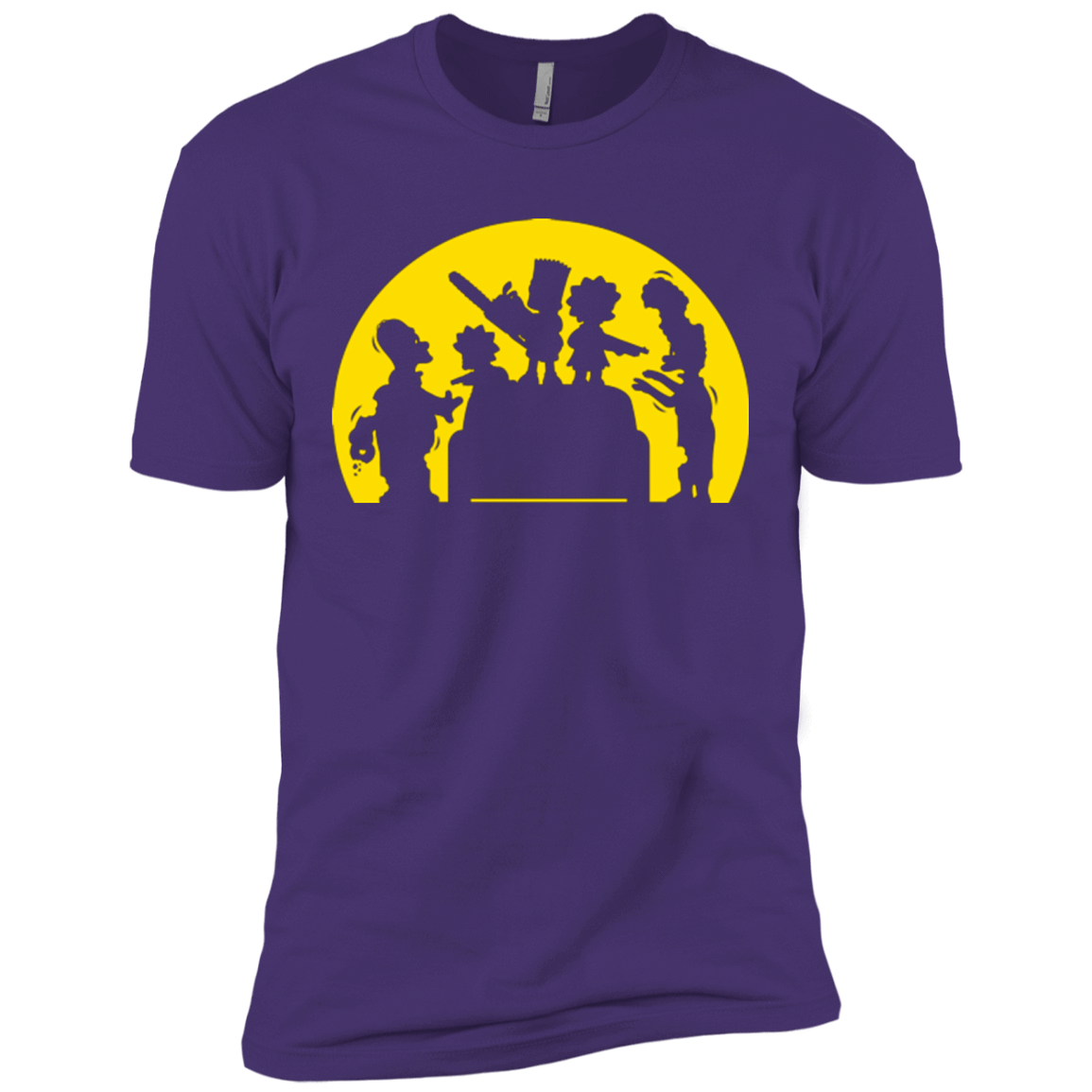 T-Shirts Purple Rush/ / X-Small Doh Zombies Men's Premium T-Shirt