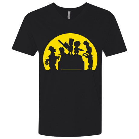 T-Shirts Black / X-Small Doh Zombies Men's Premium V-Neck