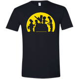 T-Shirts Black / X-Small Doh Zombies Men's Semi-Fitted Softstyle