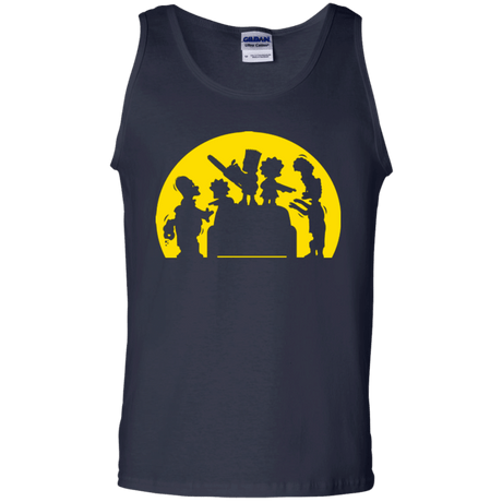 T-Shirts Navy / S Doh Zombies Men's Tank Top