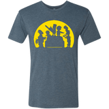 T-Shirts Indigo / S Doh Zombies Men's Triblend T-Shirt