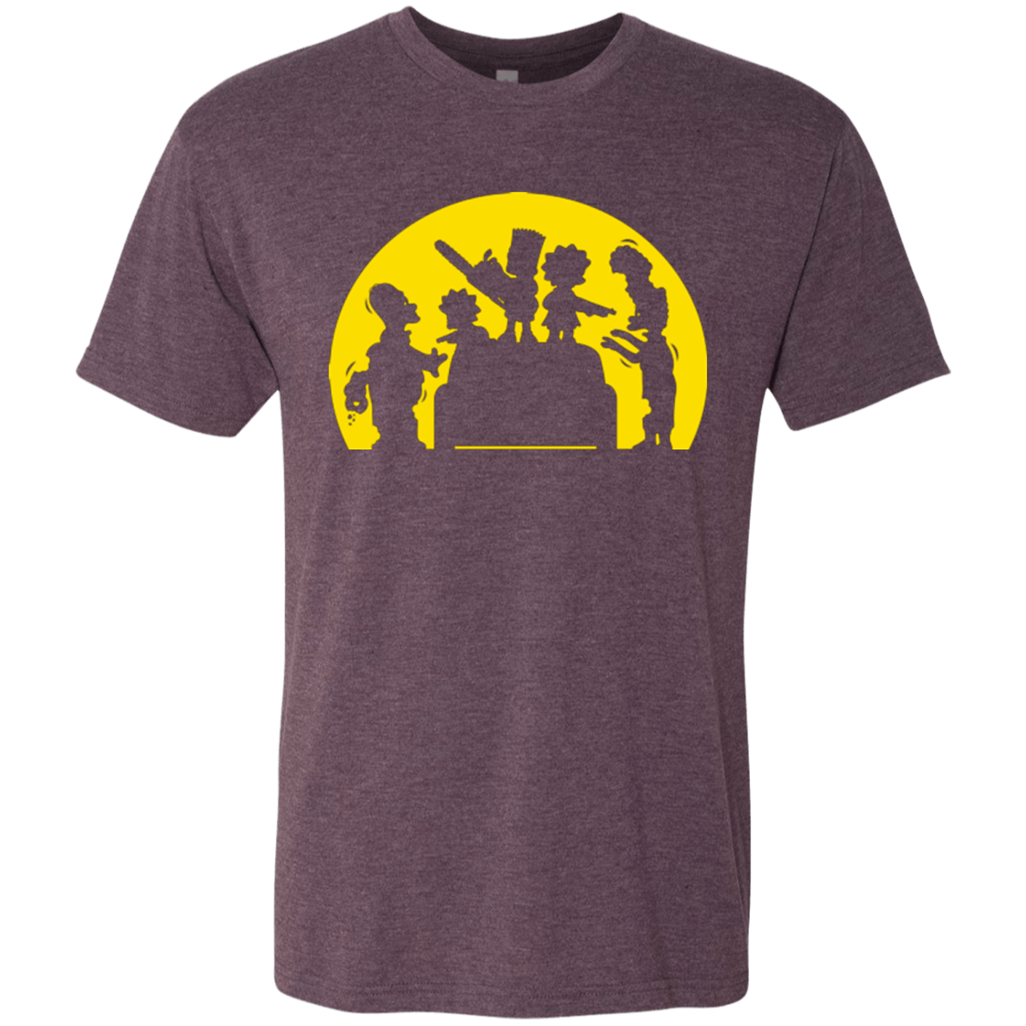 T-Shirts Vintage Purple / S Doh Zombies Men's Triblend T-Shirt