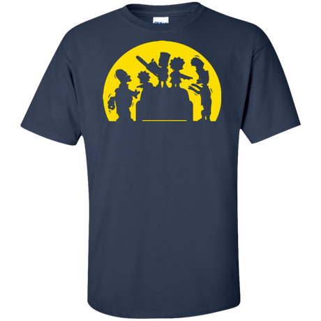 T-Shirts Navy / XLT Doh Zombies Tall T-Shirt