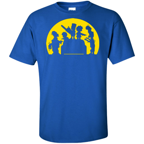 T-Shirts Royal / XLT Doh Zombies Tall T-Shirt