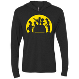 T-Shirts Vintage Black / X-Small Doh Zombies Triblend Long Sleeve Hoodie Tee