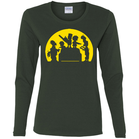 T-Shirts Forest / S Doh Zombies Women's Long Sleeve T-Shirt