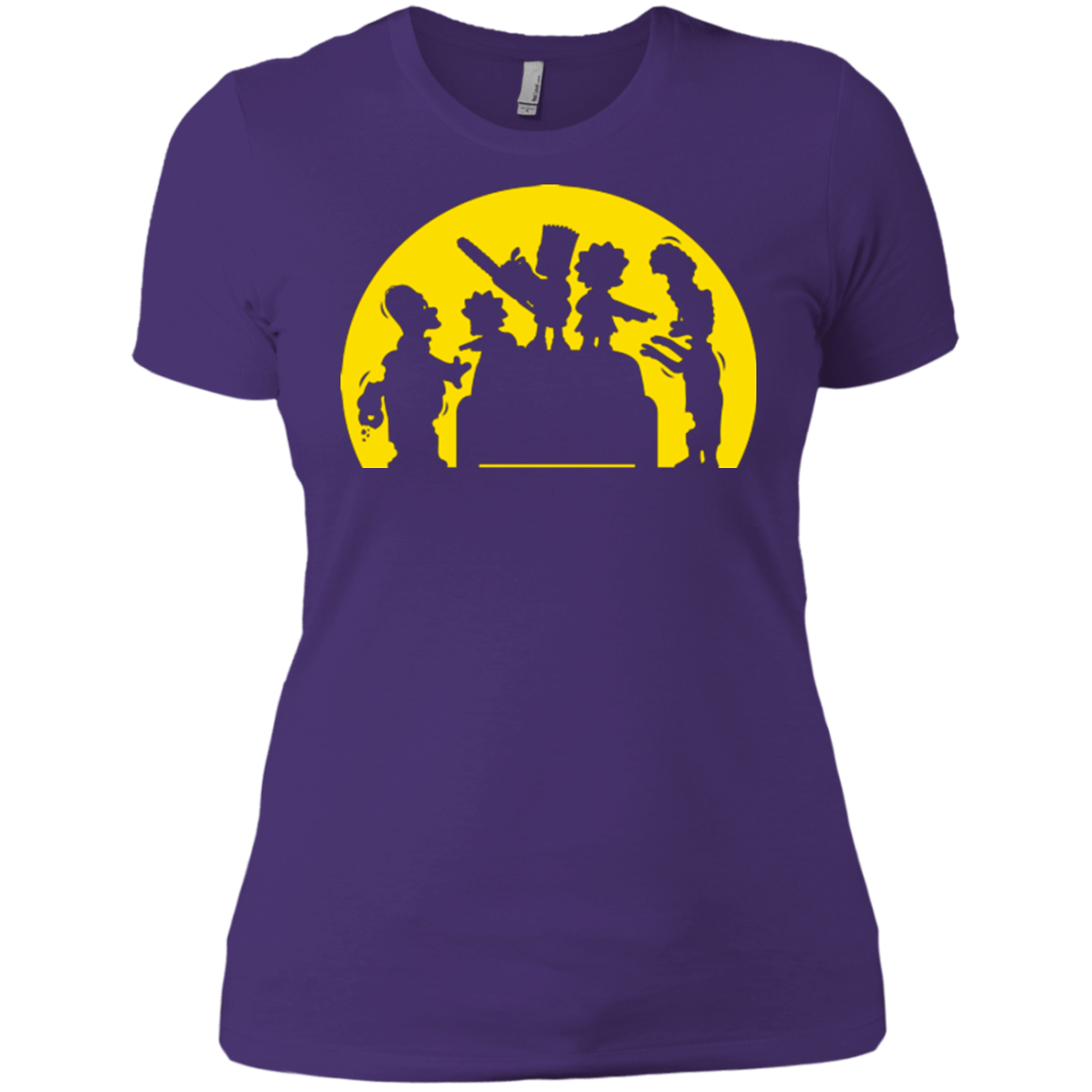 T-Shirts Purple Rush/ / X-Small Doh Zombies Women's Premium T-Shirt