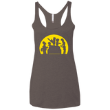 Doh Zombies Women's Triblend Racerback Tank