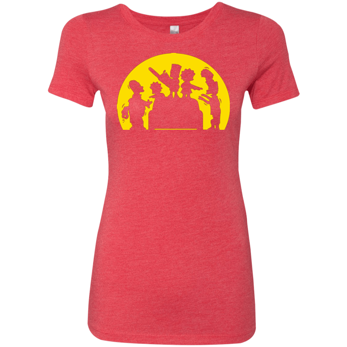 T-Shirts Vintage Red / S Doh Zombies Women's Triblend T-Shirt