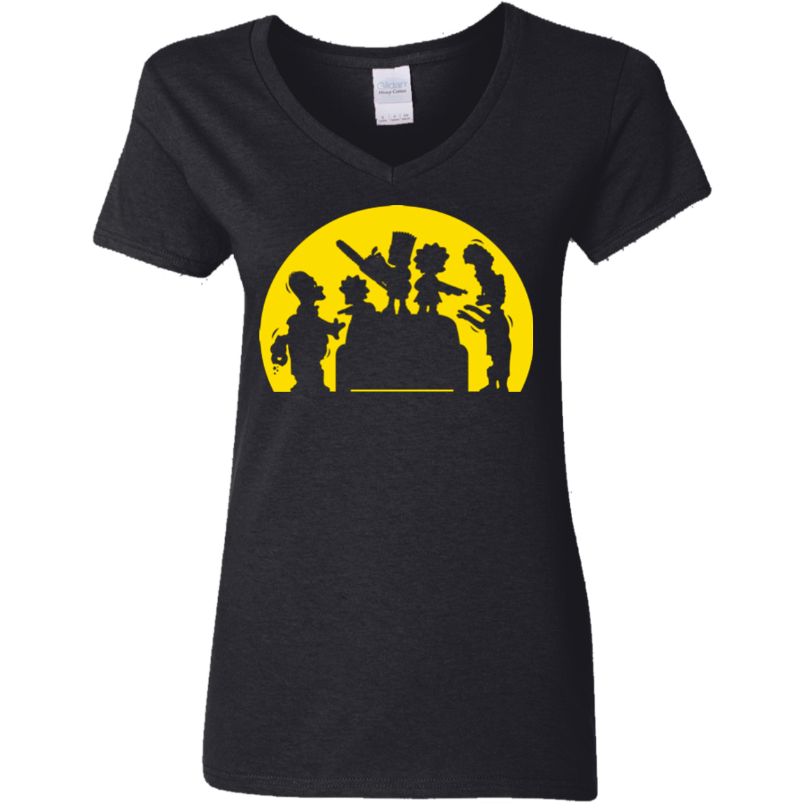 T-Shirts Black / S Doh Zombies Women's V-Neck T-Shirt