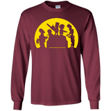 T-Shirts Maroon / YS Doh Zombies Youth Long Sleeve T-Shirt