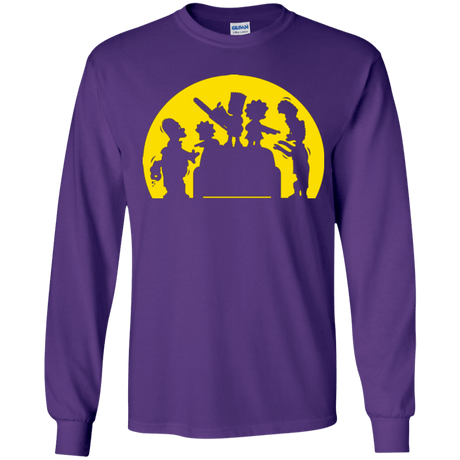 T-Shirts Purple / YS Doh Zombies Youth Long Sleeve T-Shirt