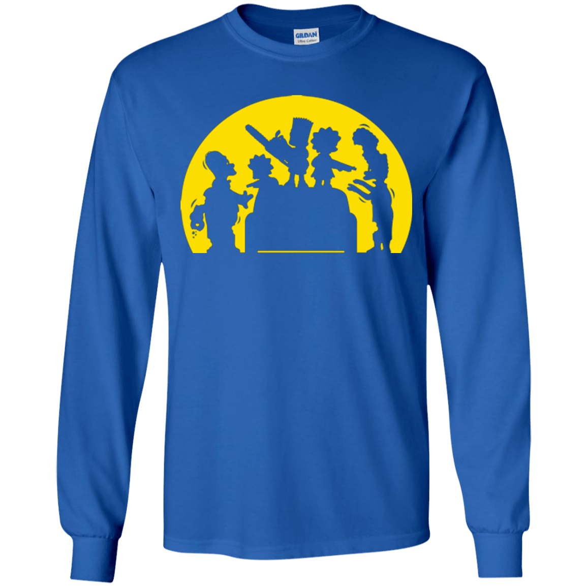 T-Shirts Royal / YS Doh Zombies Youth Long Sleeve T-Shirt