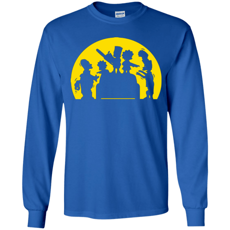 T-Shirts Royal / YS Doh Zombies Youth Long Sleeve T-Shirt