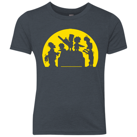 T-Shirts Vintage Navy / YXS Doh Zombies Youth Triblend T-Shirt