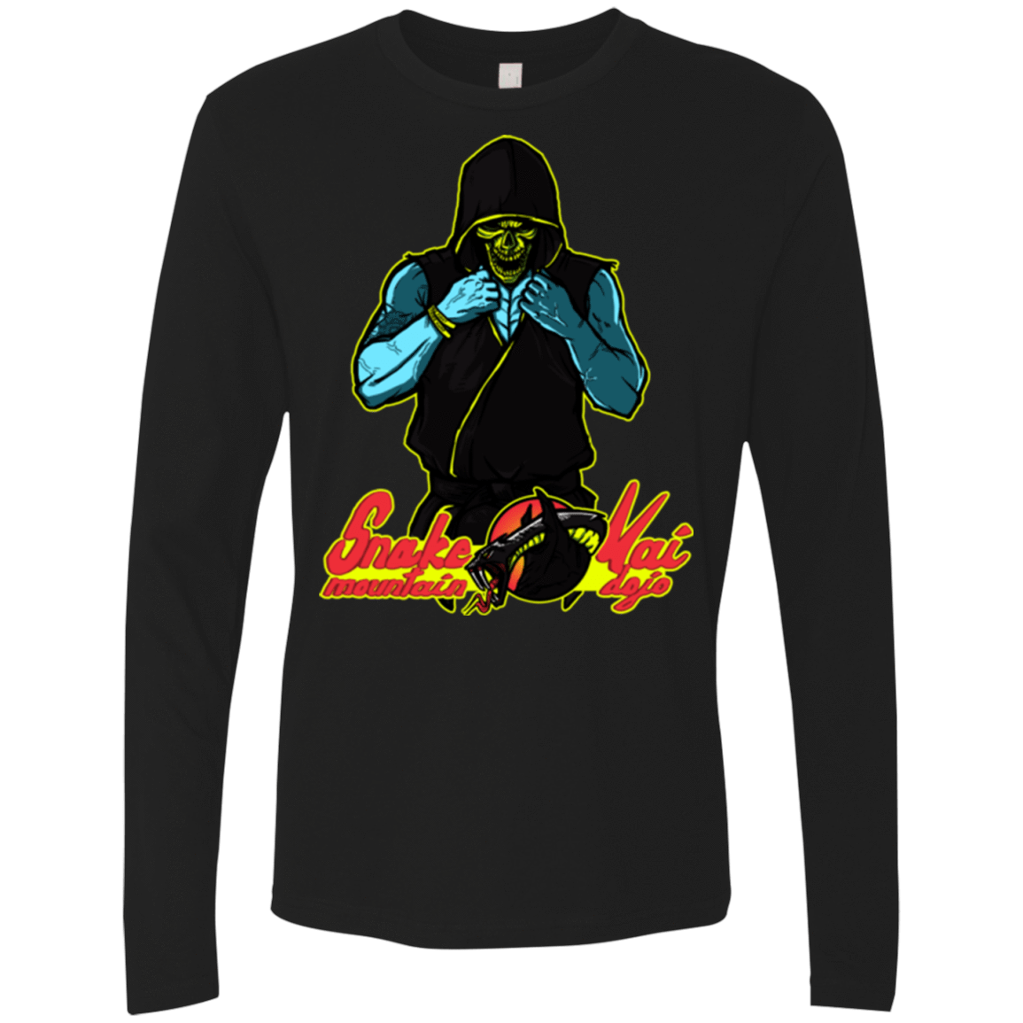 T-Shirts Black / S Dojo Master Men's Premium Long Sleeve