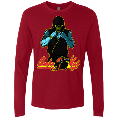 T-Shirts Cardinal / S Dojo Master Men's Premium Long Sleeve