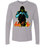 T-Shirts Heather Grey / S Dojo Master Men's Premium Long Sleeve