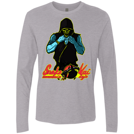 T-Shirts Heather Grey / S Dojo Master Men's Premium Long Sleeve