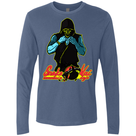 T-Shirts Indigo / S Dojo Master Men's Premium Long Sleeve