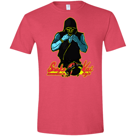 T-Shirts Heather Red / S Dojo Master Men's Semi-Fitted Softstyle