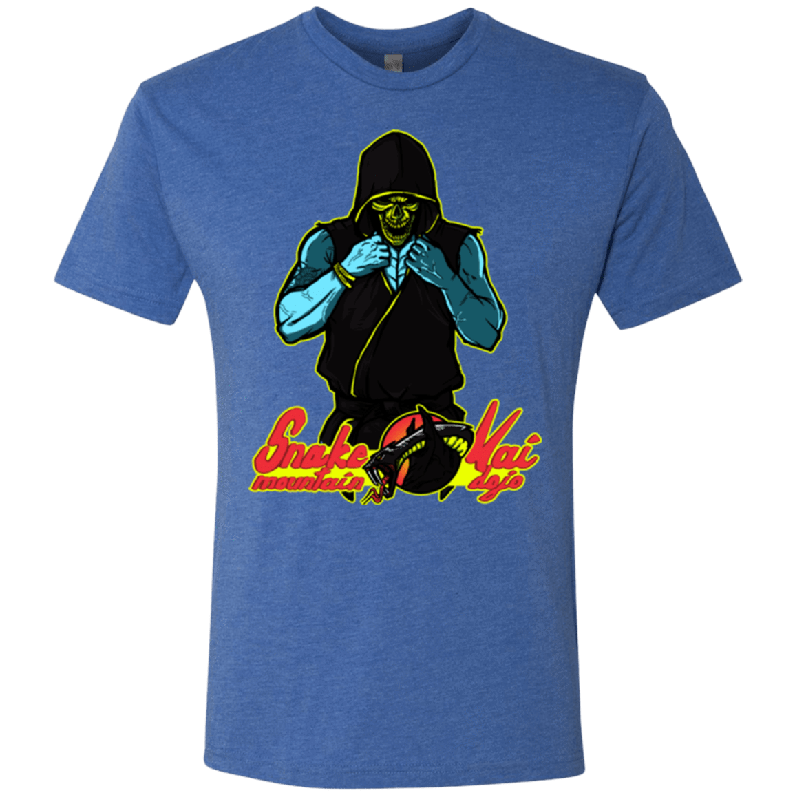 T-Shirts Vintage Royal / S Dojo Master Men's Triblend T-Shirt