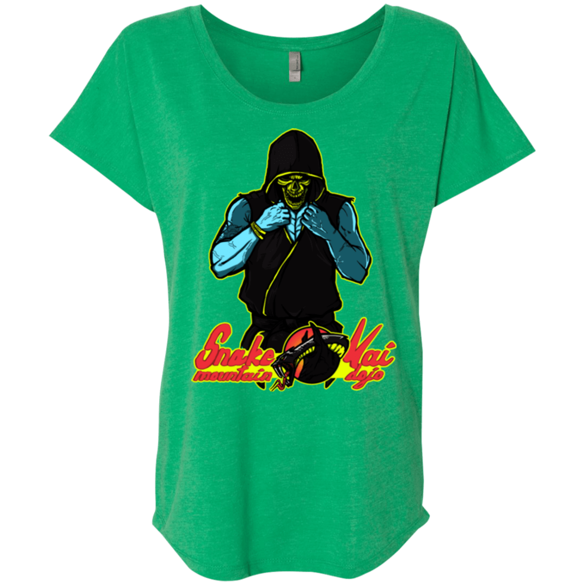 T-Shirts Envy / X-Small Dojo Master Triblend Dolman Sleeve