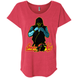 T-Shirts Vintage Red / X-Small Dojo Master Triblend Dolman Sleeve