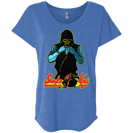 T-Shirts Vintage Royal / X-Small Dojo Master Triblend Dolman Sleeve