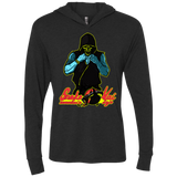 T-Shirts Vintage Black / X-Small Dojo Master Triblend Long Sleeve Hoodie Tee