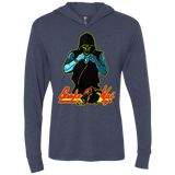 T-Shirts Vintage Navy / X-Small Dojo Master Triblend Long Sleeve Hoodie Tee