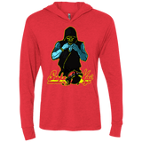 T-Shirts Vintage Red / X-Small Dojo Master Triblend Long Sleeve Hoodie Tee