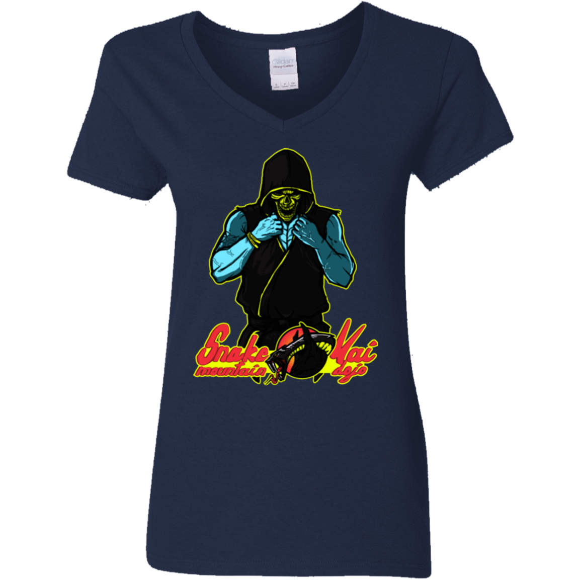 T-Shirts Navy / S Dojo Master Women's V-Neck T-Shirt